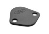Ford Racing Fuel Pump Block Off Plate - Black Crinkle Finish w/ Ford Oval - 302-291