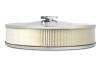 Ford Racing Air Cleaner Kit - Chrome w/ Black Emblem - 302-351