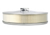 Ford Racing Air Cleaner Kit - Chrome w/ Black Emblem - 302-351