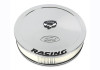 Ford Racing Air Cleaner Kit - Chrome w/ Black Emblem - 302-351