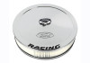 Ford Racing Air Cleaner Kit - Chrome w/ Black Emblem - 302-351