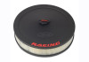 Ford Racing Air Cleaner Kit - Black Crinkle Finish w/ Red Emblem - 302-352