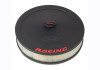 Ford Racing Air Cleaner Kit - Black Crinkle Finish w/ Red Emblem - 302-352