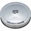 Ford Racing Air Cleaner Kit - Chrome w/Mustang Emblem - 302-361