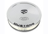 Ford Racing Air Cleaner Kit - Chrome w/Mustang Emblem - 302-361