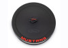 Ford Racing Air Cleaner Kit - Black Crinkle Finish w/ Red Mustang Emblem - 302-362