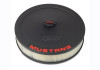 Ford Racing Air Cleaner Kit - Black Crinkle Finish w/ Red Mustang Emblem - 302-362