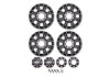 Ford Racing 23-24 Super Duty 18x8in Matte Black Wheel Kit - M-1007K-1808SD2