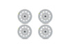 Ford Racing 21-24 Bronco Sport 17in Wheel Kit - Oxford White - M-1007K-BSHW
