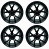 Ford Racing 15-20 Mustang19x9.5in & 19x10in Wheel Kit w/TPMS - Matte Black - M-1007K-DC19MB