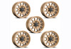 Ford Racing 21-23 Bronco (Excl Bronco Raptor) 17x8.5 Method Bronze Wheel Kit - M-1007K-M1785BR
