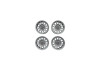 Ford Racing Bronco 17x8.5in Method Wheel & Center Cap - Gray - M-1007K-M1785KG