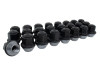 Ford Racing M12 x 1.5 Black Lug Nut - Set of 24 - M-1012K-BR