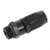 Fragola -12AN Straight x 1 5/16 - 12 (16) Hose End - Black - 180122-BL