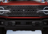 Ford Racing 2021+ Bronco Grille Lettering Overlay Kit - Black - M-1447-BLMB