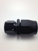 Fragola -10AN Fem. Nut x -8AN Hose Reducing Hose End - Black - 220109-BL