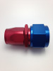 Fragola -12AN Fem. Nut x -16AN Hose Expanding Hose End - Blue/Red - 220113