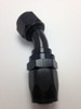 Fragola -6AN Nut x -8AN Hose 30 Degree Expanding Hose End - Black - 223005-BL