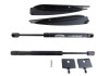 Ford Racing 05-14 Mustang Hood Lift Kit w/ Laser Engraved Ford Performance Logo - M-16826-M