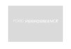 Ford Racing Ford Performance Bronco Windshield Banner - White - M-1820-BRW