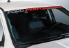 Ford Racing Ford Performance Ranger Windshield Banner - Wht/Red - M-1820-RGR