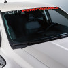 Ford Racing Ford Performance Ranger Windshield Banner - Wht/Red - M-1820-RGR