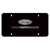 Ford Racing Black Stainless Steel Marque Plate - M-1828-LB