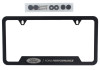Ford Racing Stainless Steel Ford Performance License Plate Frame - Black - M-1828-SS304BK