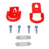 Ford Racing 15-22 F-150 Tow Hooks - Red (Pair) - M-18954-F15R