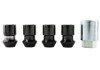Ford Racing M12 x 1.5 Black Security Lug Nut Kit - Set of 4 - M-1A043-B