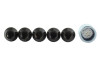 Ford Racing M12X1.5 Black Security Lug Nut - Set of 5 - M-1A043-B5