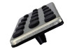 Ford Racing Aluminum and Urethane Special Edition Mustang Dead Pedal - M-2301-C