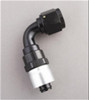 Fragola -12AN Male Rad. Fitting x 90 Degree Sport Crimp Hose End - 3109012-RAD