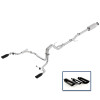 Ford Racing 15-18 F-150 5.0L Cat-Back Extreme Exhaust System Rear Exit w/ Black Chrome Tips - M-5200-F1550DEBA