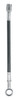Fragola -3AN Black Covered Straight x 3/8 BJO 10in - 332010