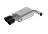 Ford Racing 2024 Mustang 2.3L Extreme Non-Active Cat-Back Exhaust w/GT Valance - Black Tip - M-5200-M2EBV