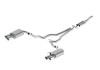 Ford Racing 2024 Mustang 2.3L Extreme Non-Active Cat-Back Exhaust w/GT Valance - Chrome Tip - M-5200-M2ECV
