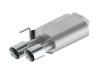 Ford Racing 2024 Mustang 2.3L Extreme Non-Active Cat-Back Exhaust w/GT Valance - Chrome Tip - M-5200-M2ECV