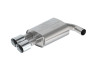 Ford Racing 2024 Mustang 2.3L Extreme Non-Active Cat-Back Exhaust w/GT Valance - Chrome Tip - M-5200-M2ECV