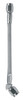 Fragola -3AN Clear Covered Assembly Straight x 45 Degree 16in - 341016