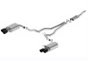 Ford Racing 2024 Mustang 2.3L Sport Active Cat-Back Exhaust - Black Tip - M-5200-M2SB