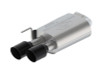 Ford Racing 2024 Mustang 2.3L Sport Non-Active Cat-Back Exhaust w/GT Valance - Black Tip - M-5200-M2SBV