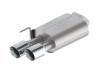 Ford Racing 2024 Mustang 2.3L Sport Non-Active Cat-Back Exhaust w/GT Valance - Chrome - M-5200-M2SCV