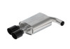 Ford Racing 2024 Mustang 2.3L Touring Non-Active Cat-Back Exhaust w/GT Valance - Black Tip - M-5200-M2TBV