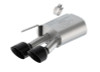 Ford Racing 2024 Mustang 5.0L Extreme Non-Active Cat-Back Exhaust w/Valance - Black Tip - M-5200-M5EBV