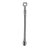 Fragola -3AN Clear Covered Straight x 7/16 BJO 24in - 351024