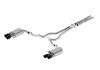 Ford Racing 2024 Mustang 5.0L Sport Active Cat-Back Exhaust - Black Tip - M-5200-M5SB