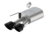 Ford Racing 2024 Mustang 5.0L Sport Non-Active Cat-Back Exhaust w/Valance - Black Tip - M-5200-M5SBV