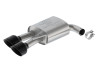 Ford Racing 2024 Mustang 5.0L Sport Non-Active Cat-Back Exhaust w/Valance - Black Tip - M-5200-M5SBV