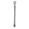 Fragola -3AN Black Covered Straight x 7/16 BJO 20in - 352020
